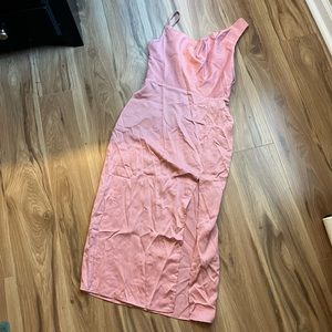 Pink asymmetric Cider dress